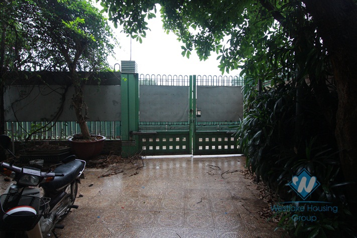 Five bedrooms house with big living space in Tay Ho for rent.